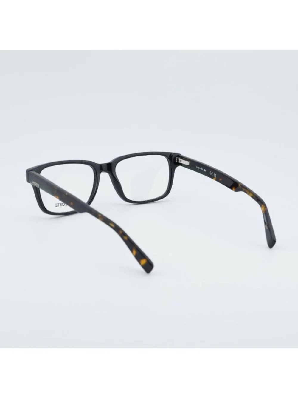 Lacoste L2910 001 Women Eyeglasses Black 55mm Rectangle Frame